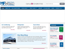 Tablet Screenshot of mfw.net.au